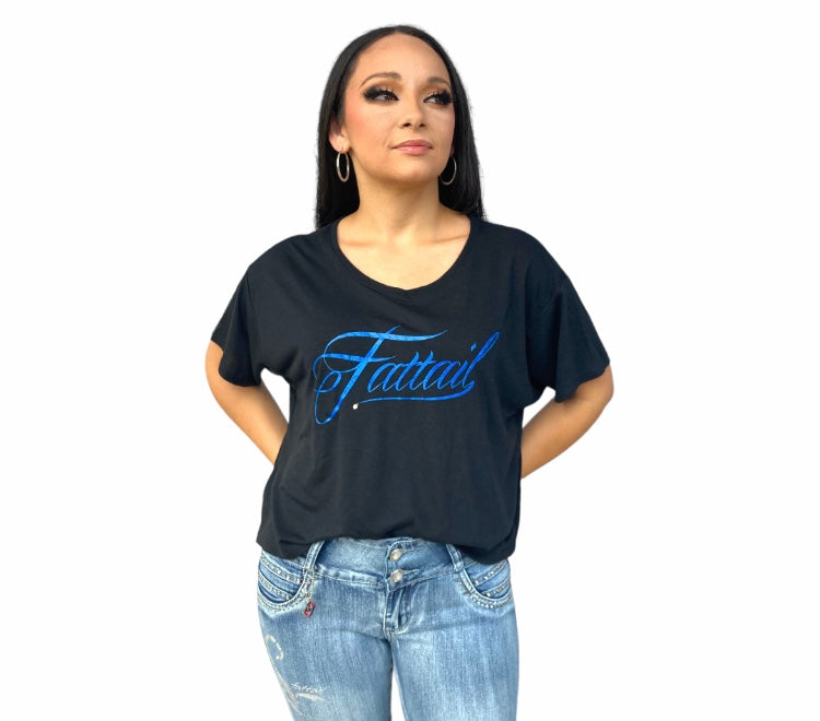 "Fattail" Flowy Casual Chic Tee