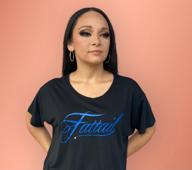 "Fattail" Flowy Casual Chic Tee