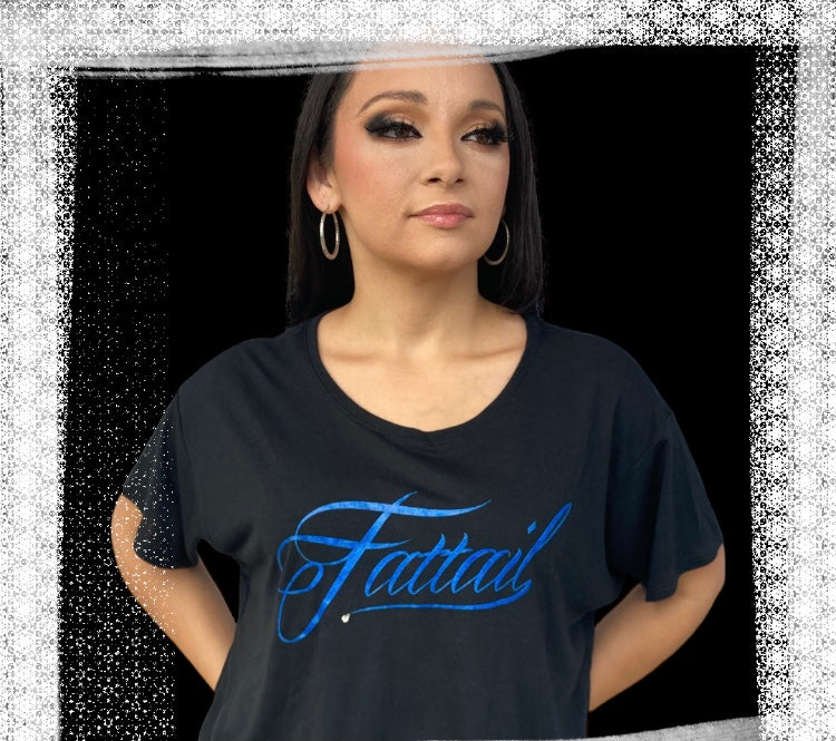 "Fattail" Flowy Casual Chic Tee