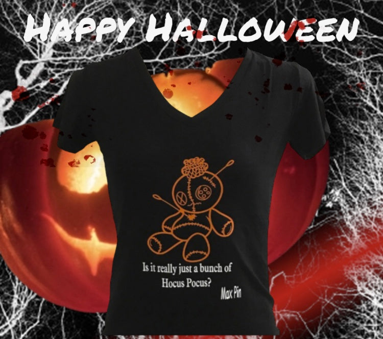 Halloween Max Pin Voodoo Doll Tee