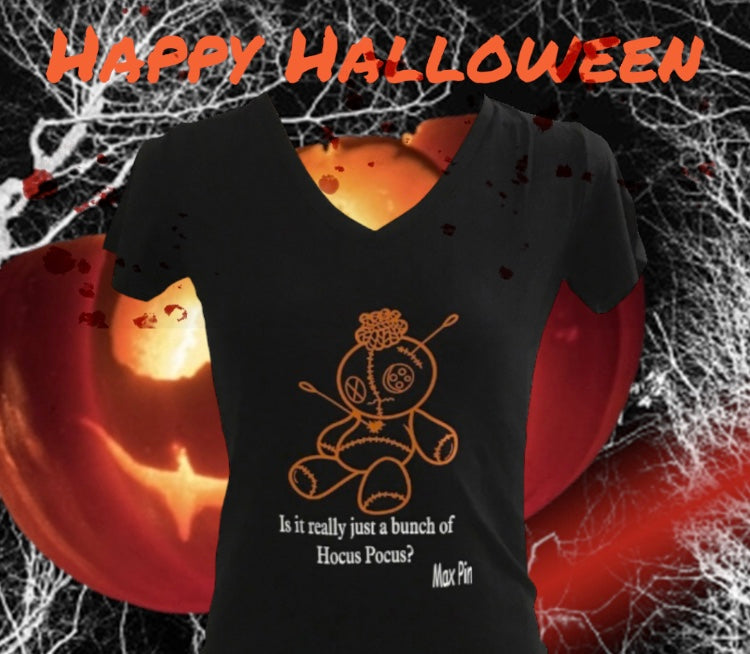 Halloween Max Pin Voodoo Doll Tee