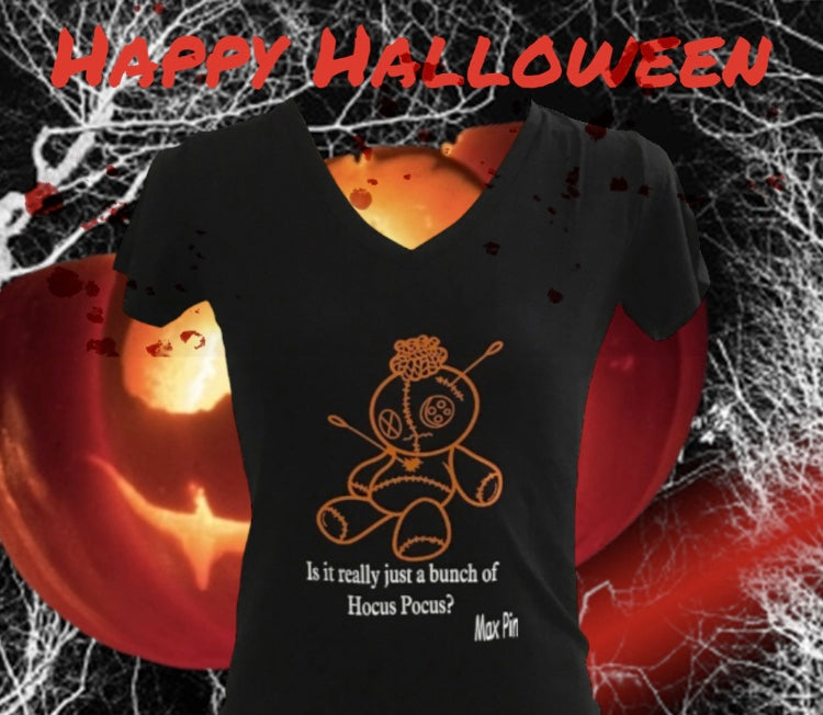 Halloween Max Pin Voodoo Doll Tee