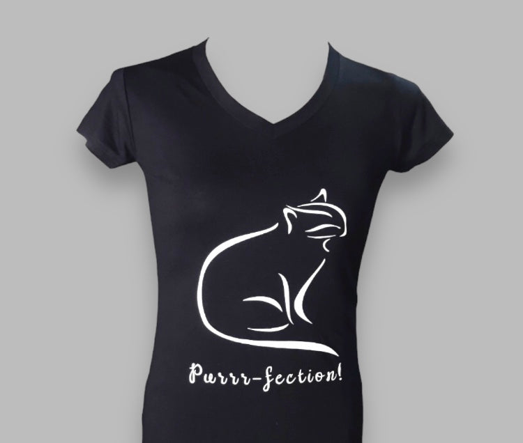 Purrr-fection Cat Tee