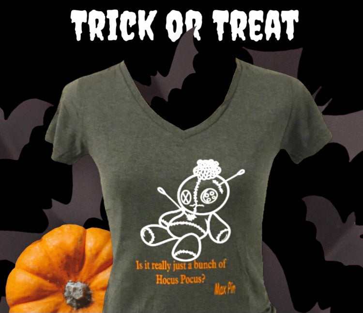 Halloween Max Pin Voodoo Doll Tee