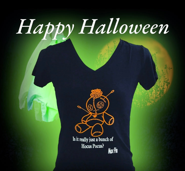 Halloween Max Pin Voodoo Doll Tee