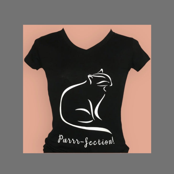 Purrr-fection Cat Tee