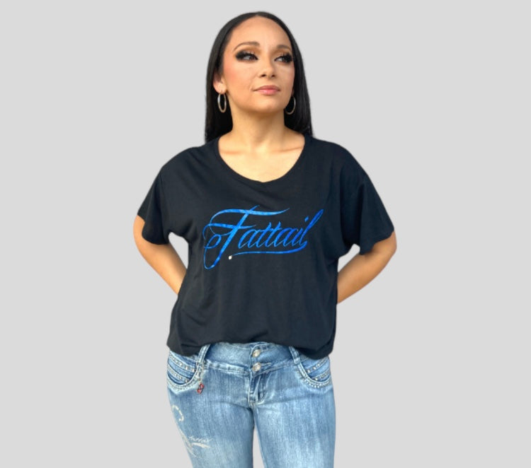 "Fattail" Flowy Casual Chic Tee