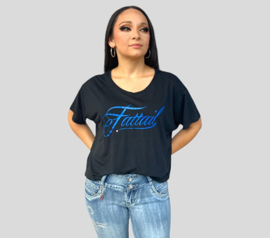 "Fattail" Flowy Casual Chic Tee