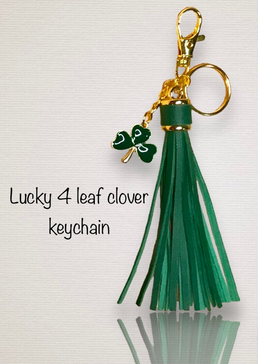 Irish 4 Leaf Clover Keychain Craft House 23