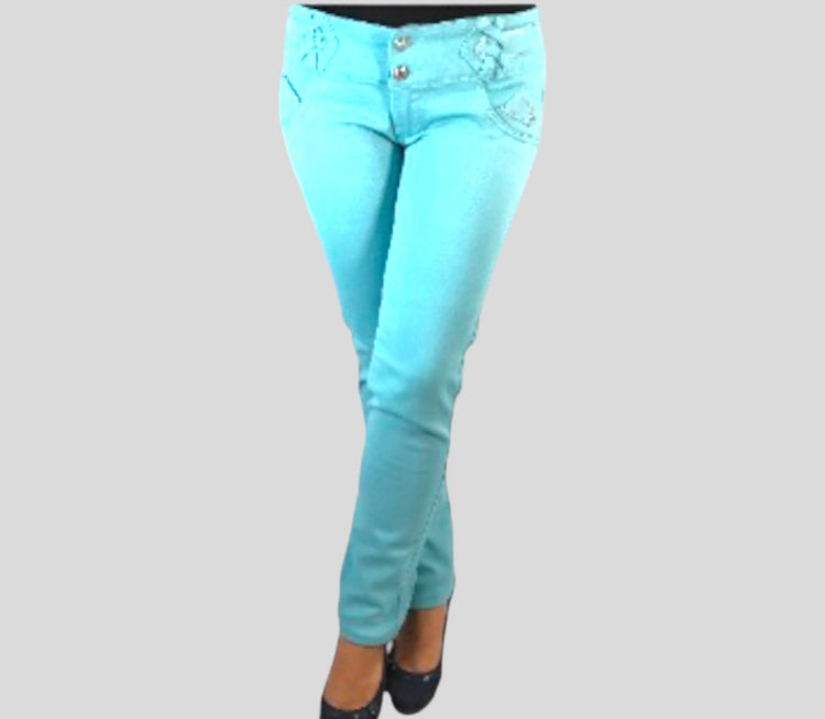 Low-rise Stretch Denim Jeans Craft House 23